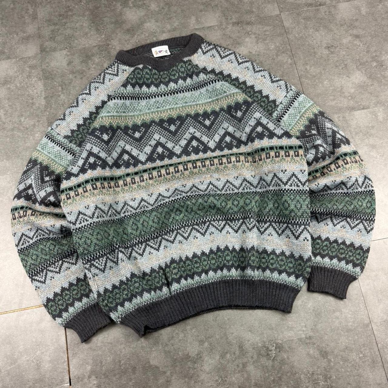 Vintage 90s chunky knit fisherman’s jumper