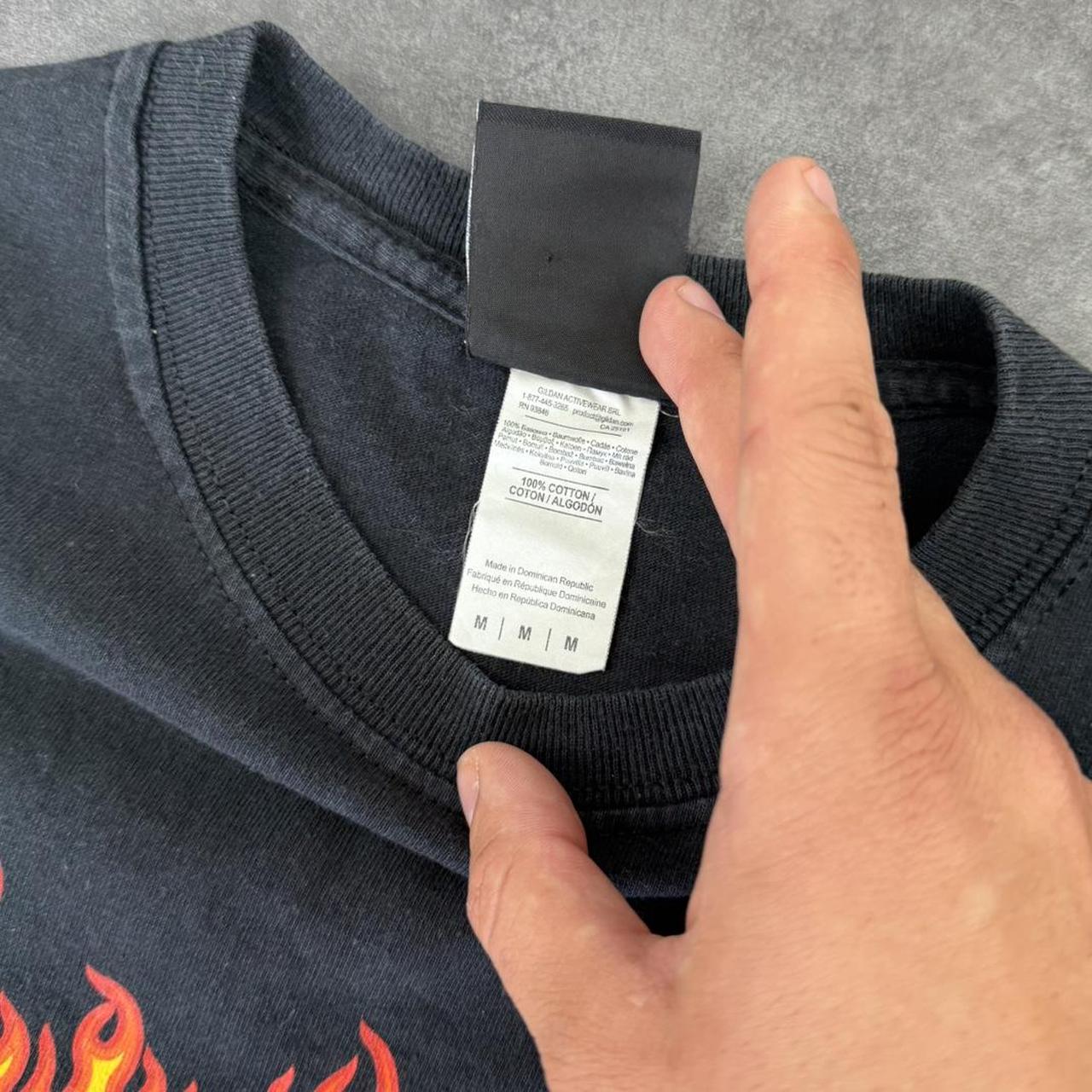 Thrasher 2000s graphic print logo spellout T shirt