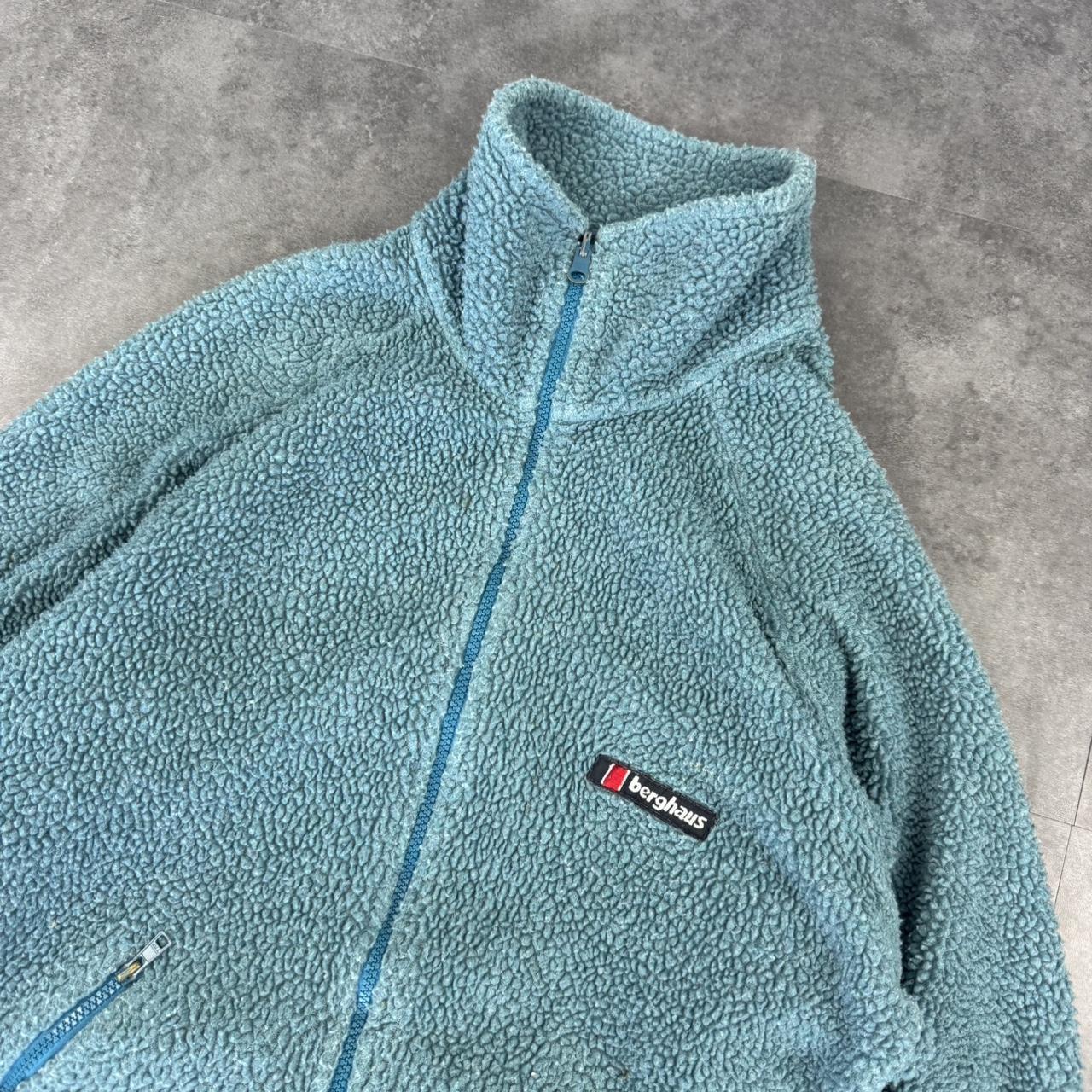 Berghaus 2000s fleece pile zip Sherpa fleece
