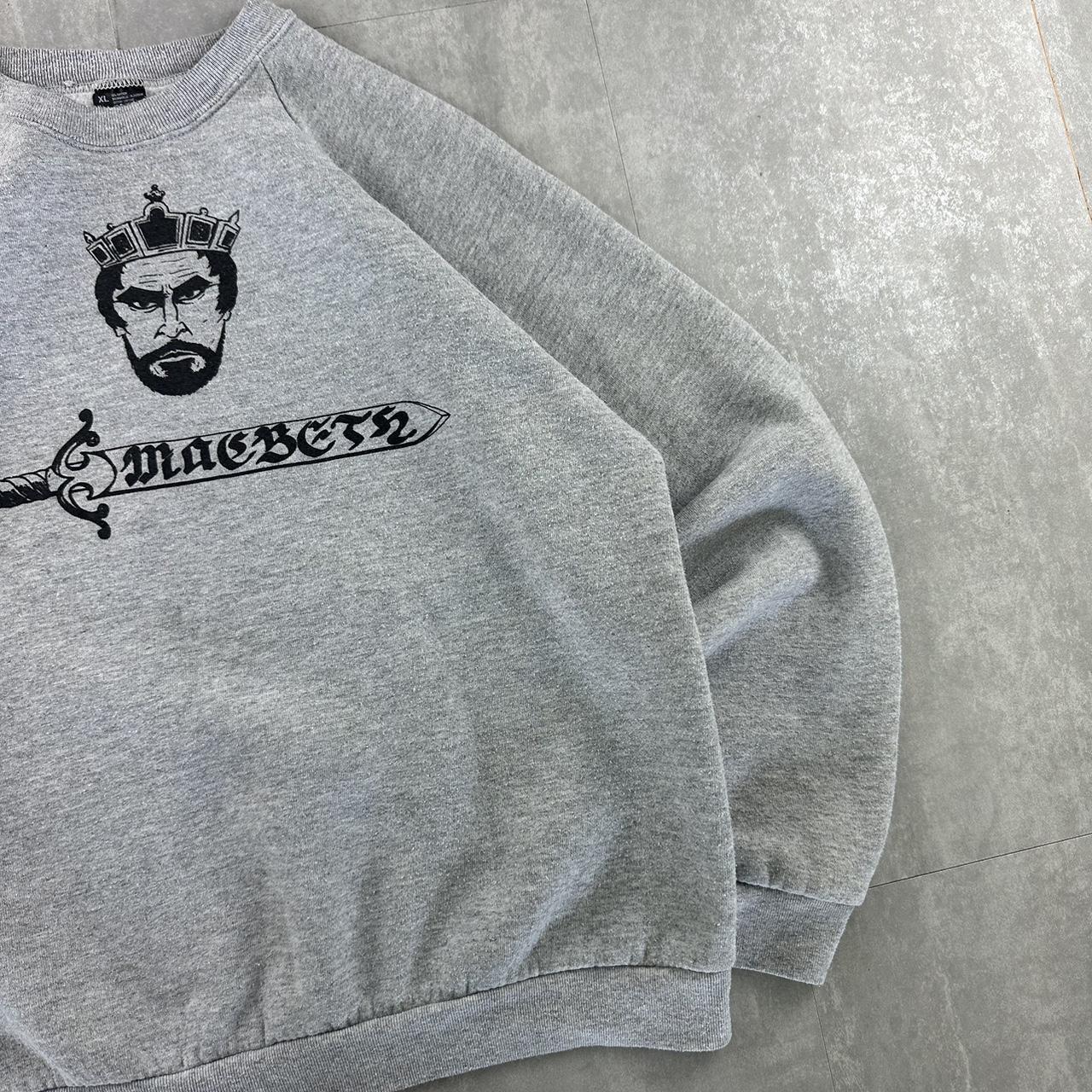 Screen Stars 2000s ‘Macbeth’ spellout sweatshirt