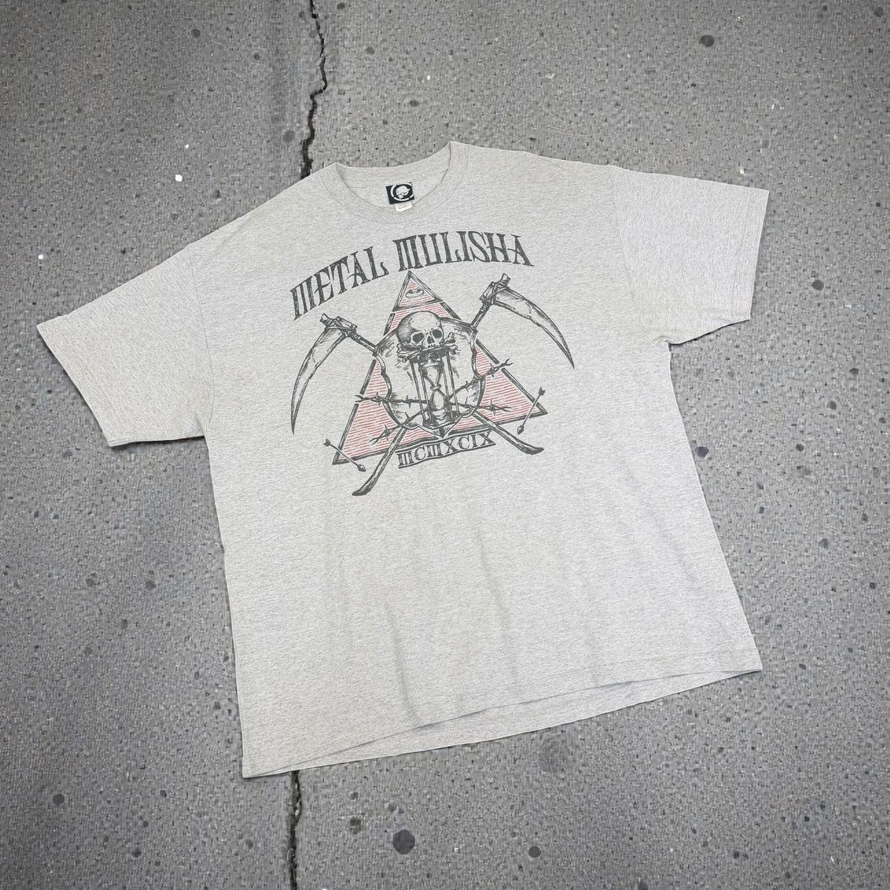 Metal Mulisha hip hop Vintage Y2K cage fighting grunge T Shirt