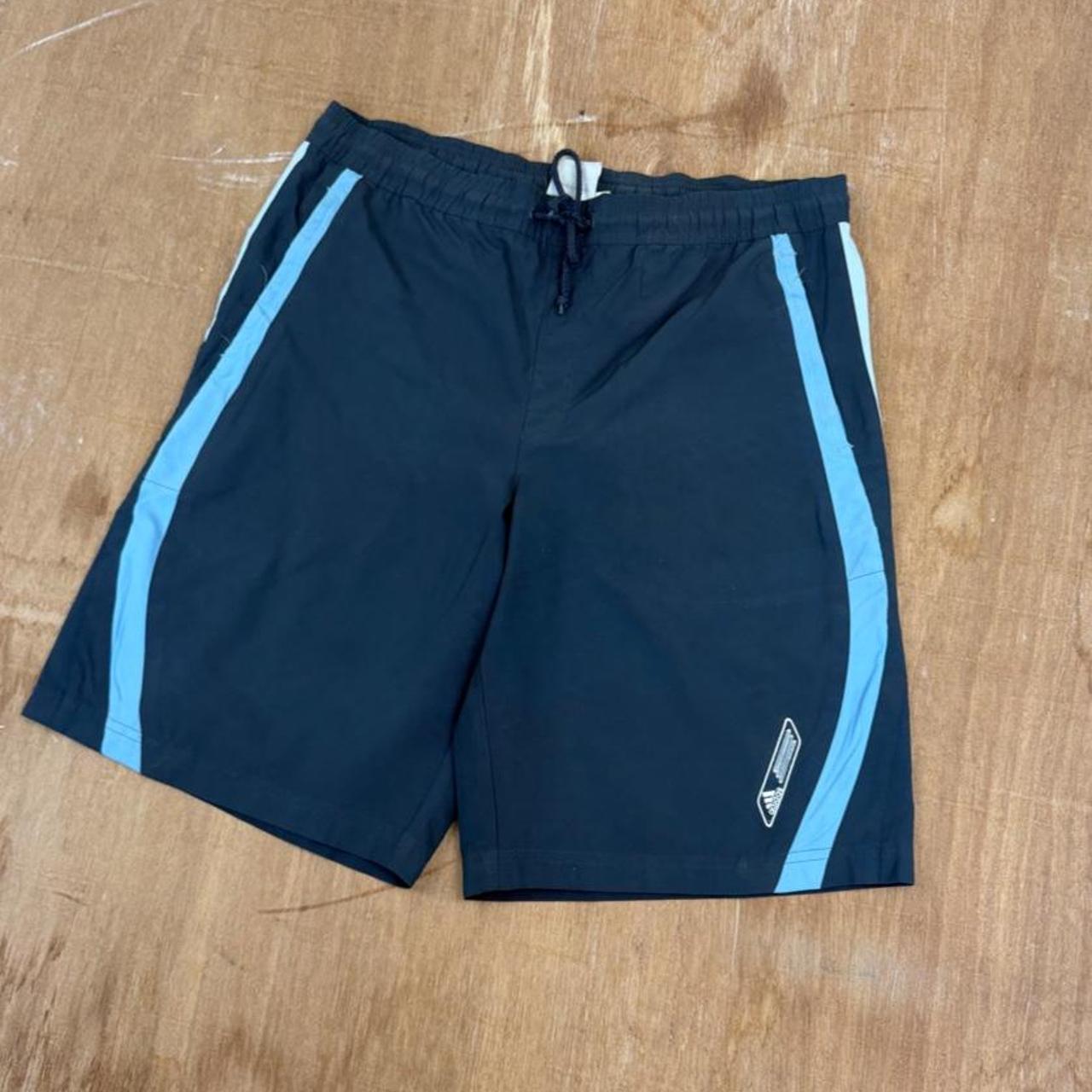 Adidas Y2K sportswear swim shorts