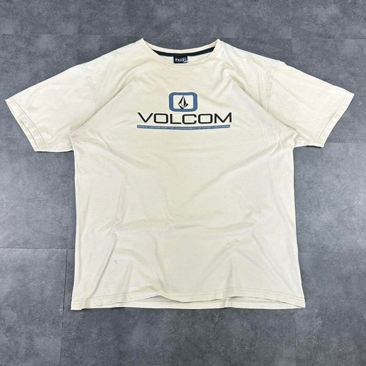 Volcom T 2000s Print logo graphic T shirt