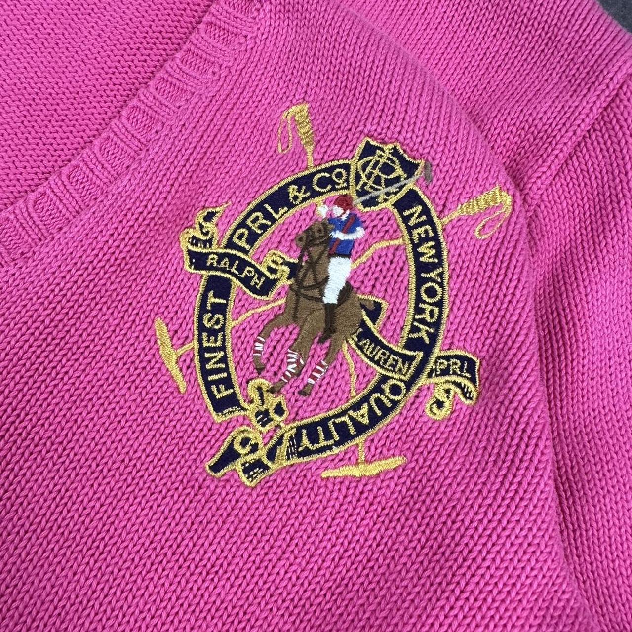 Polo Ralph Lauren PRL & co 90s cotton V neck Jumper