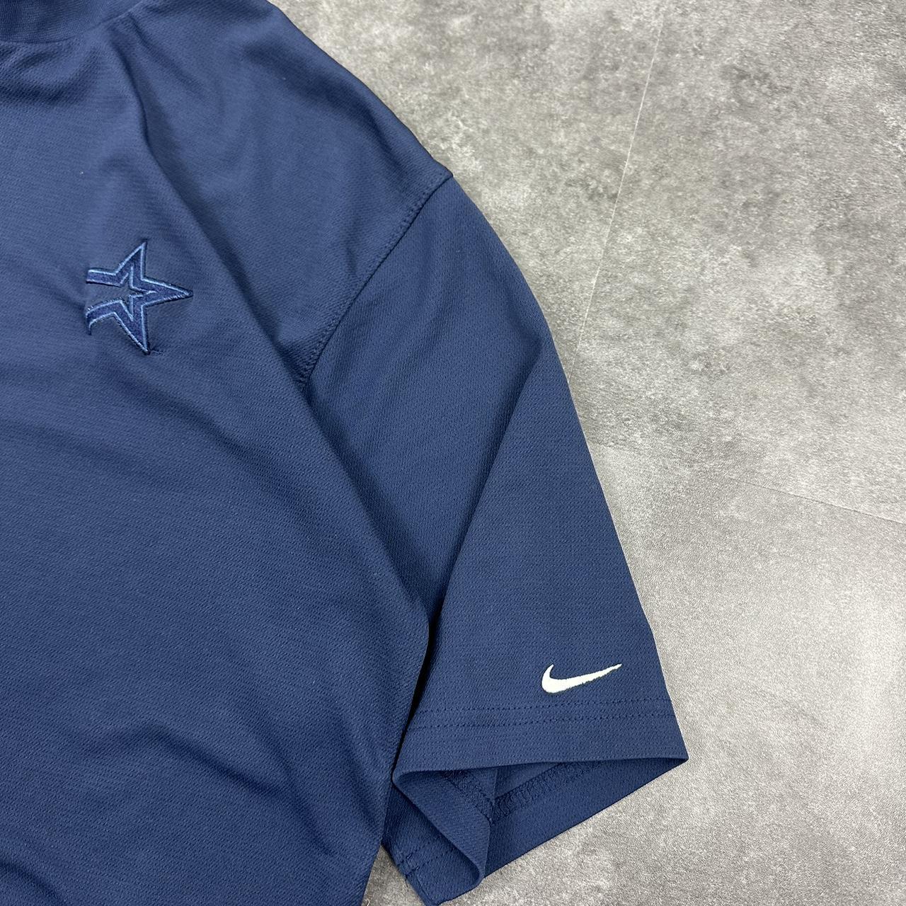 Nike Team dri-fit 2000’s lightweight blue T-shirt with embroidered star