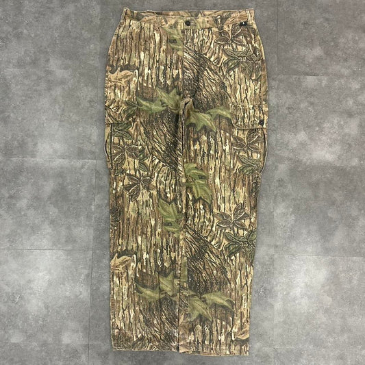 Realtree camo 2000s dungaree workwear cargo trousers