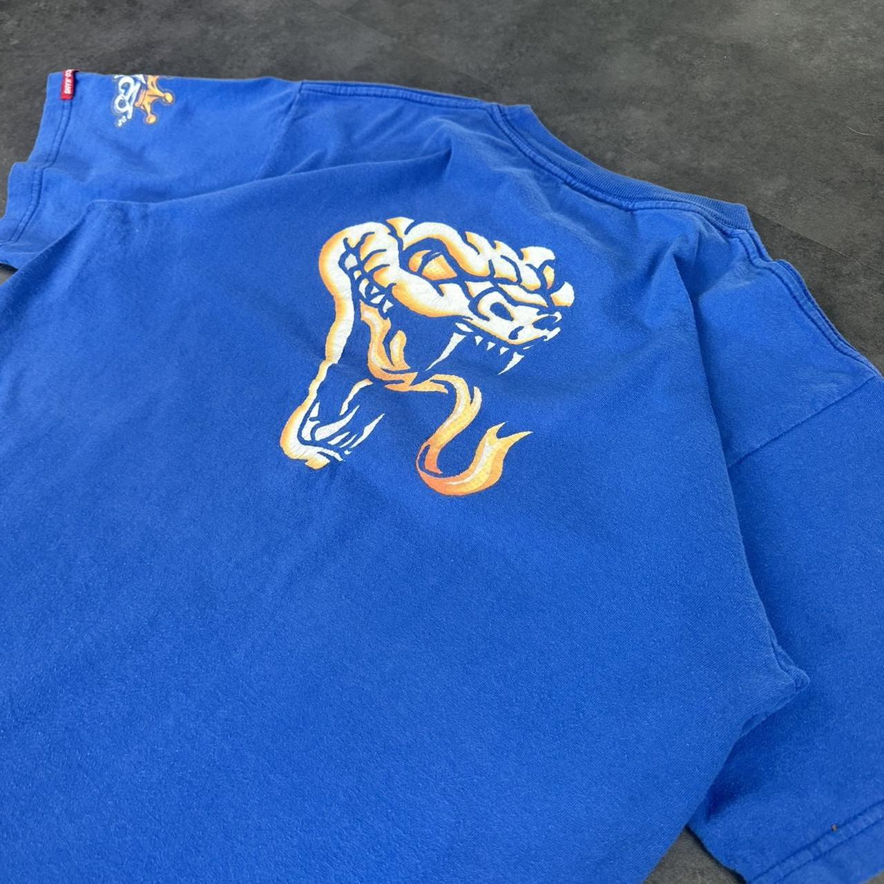 JNCO T 2000s Rare Vintage Print Snake Coil Logo design graphic T shirt