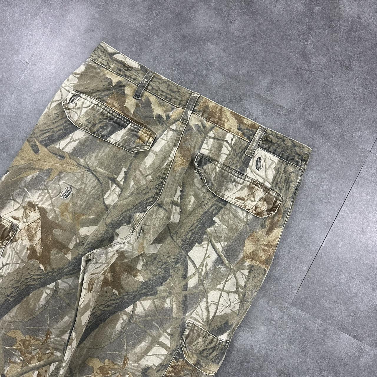 Realtree camo Mossy oak 2000s dungaree workwear cargo trousers