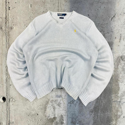 Polo Ralph Lauren 90s chunky knit heavyweight jumper