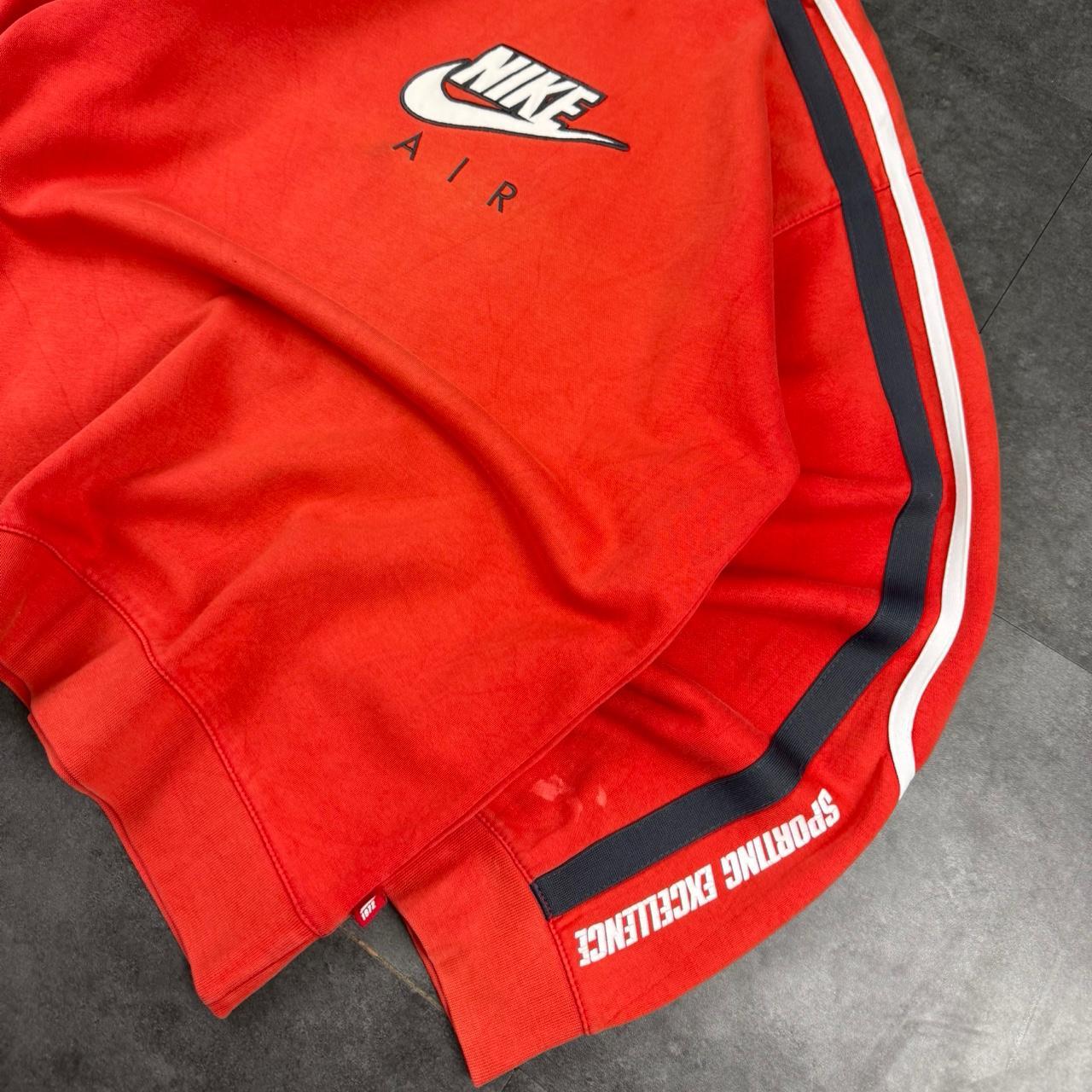 vintage Nike Air 2000s spellout embroidered big spellout sweatshirt