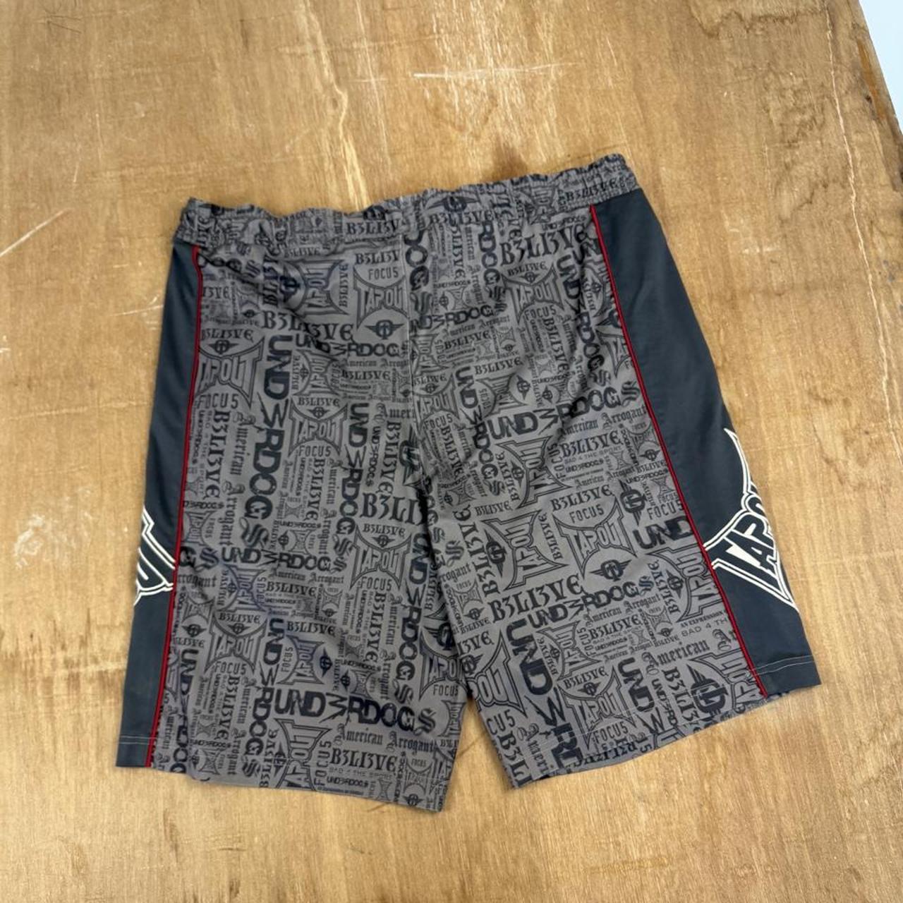 Tapout vintage Y2K mma fighting baggy gym shorts