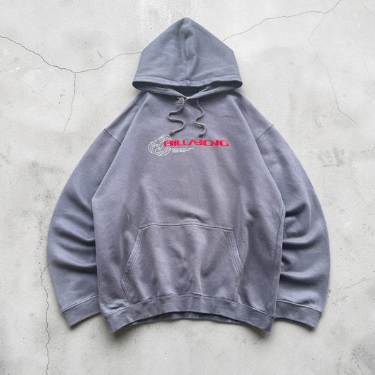 Billabong Vintage Y2K Surfwear 2000s spellout zip hoodie