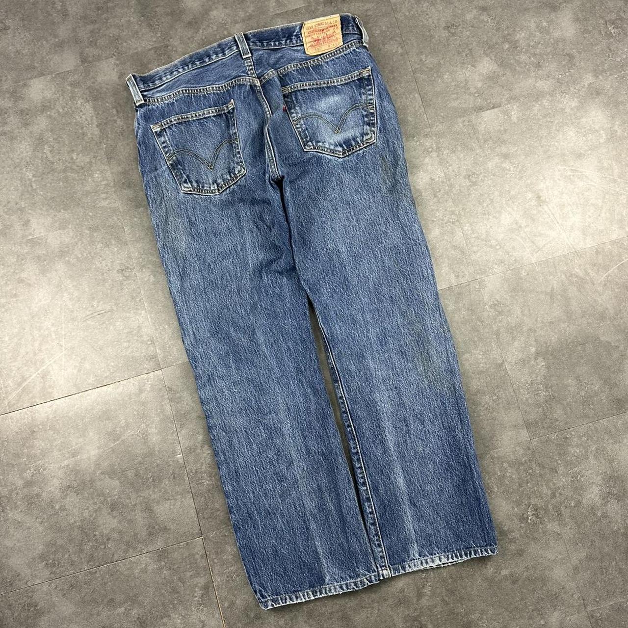 Levi’s 501 straight relaxed fit baggy jeans
