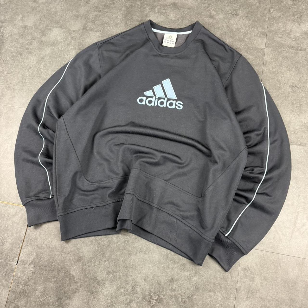 Vintage Adidas 90s spellout embroidered big spellout sweatshirt
