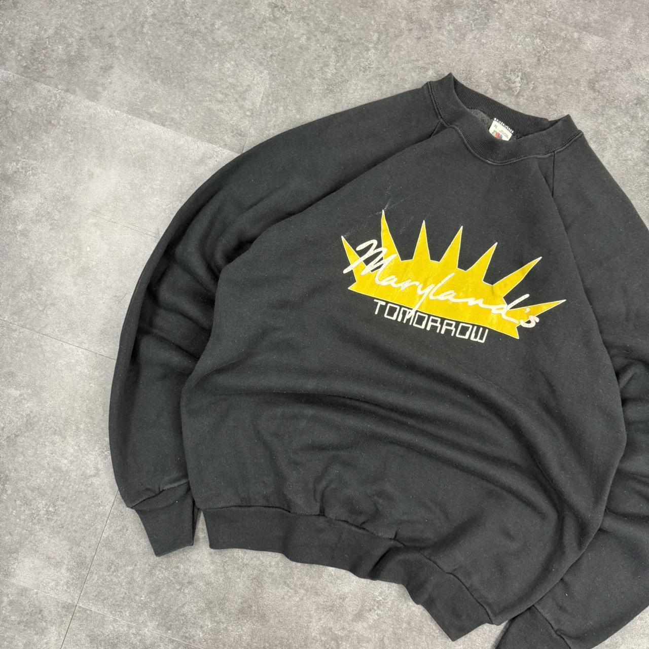 Vintage Fruit of the Loom 90s Maryland screen print sweatshirt