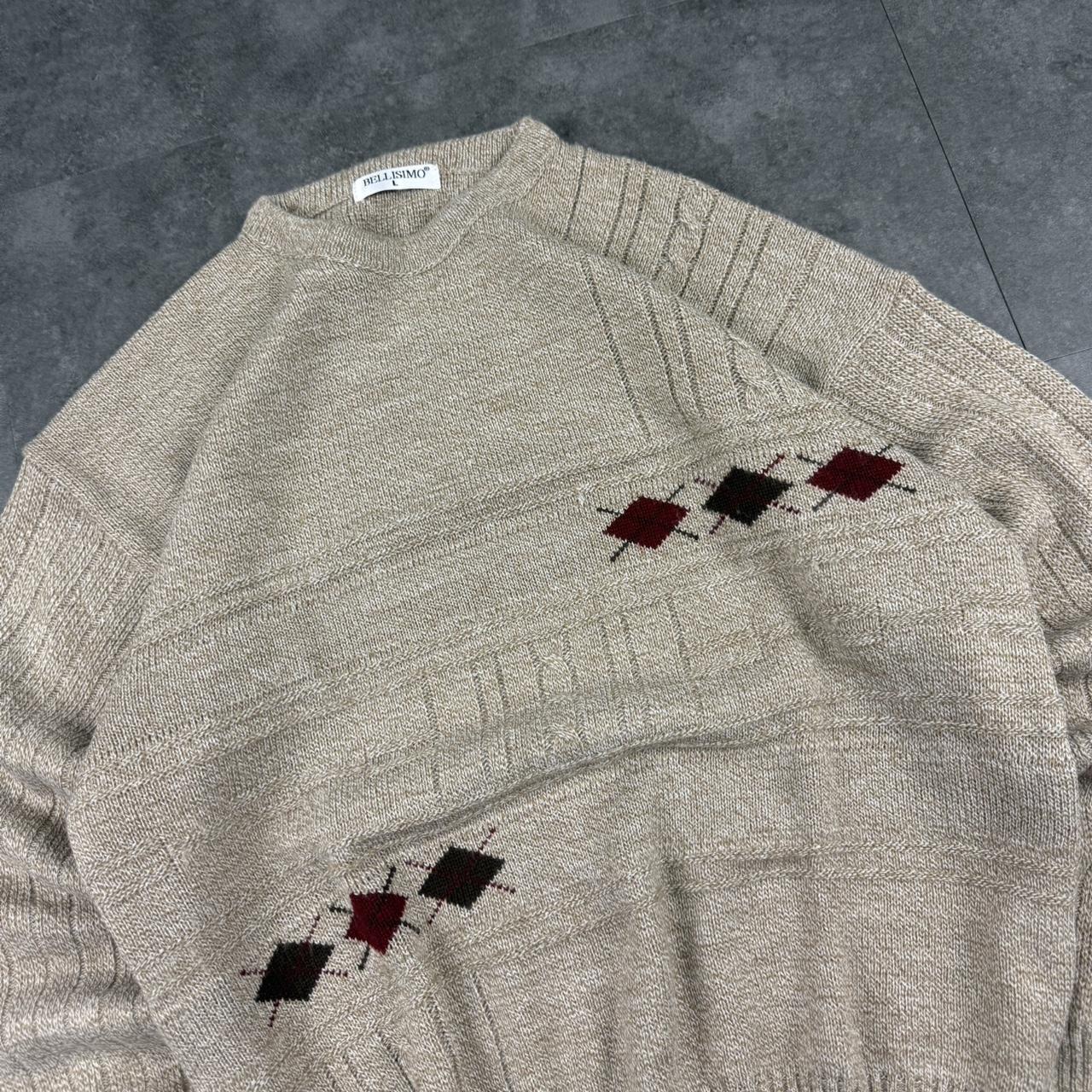 Vintage Bellisimo 90s chunky knit fisherman’s jumper