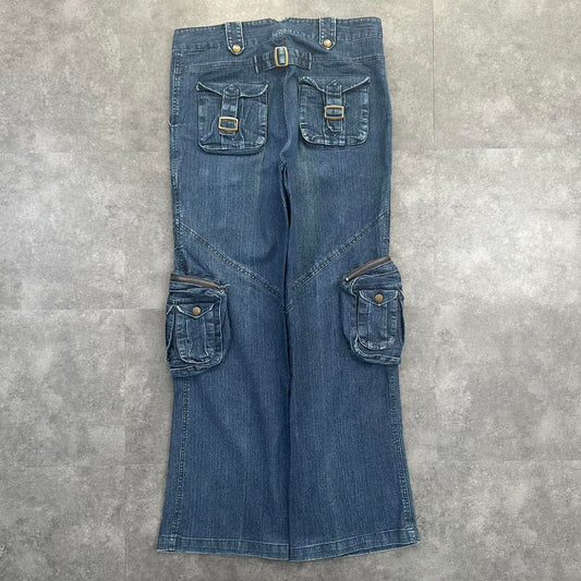 Japanese style hiphop 2000s jeans