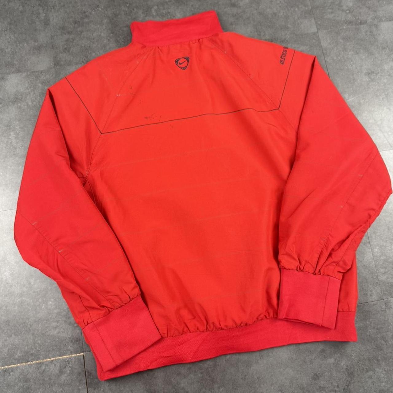 Vintage Nike 2000s athletico Madrid football track jacket