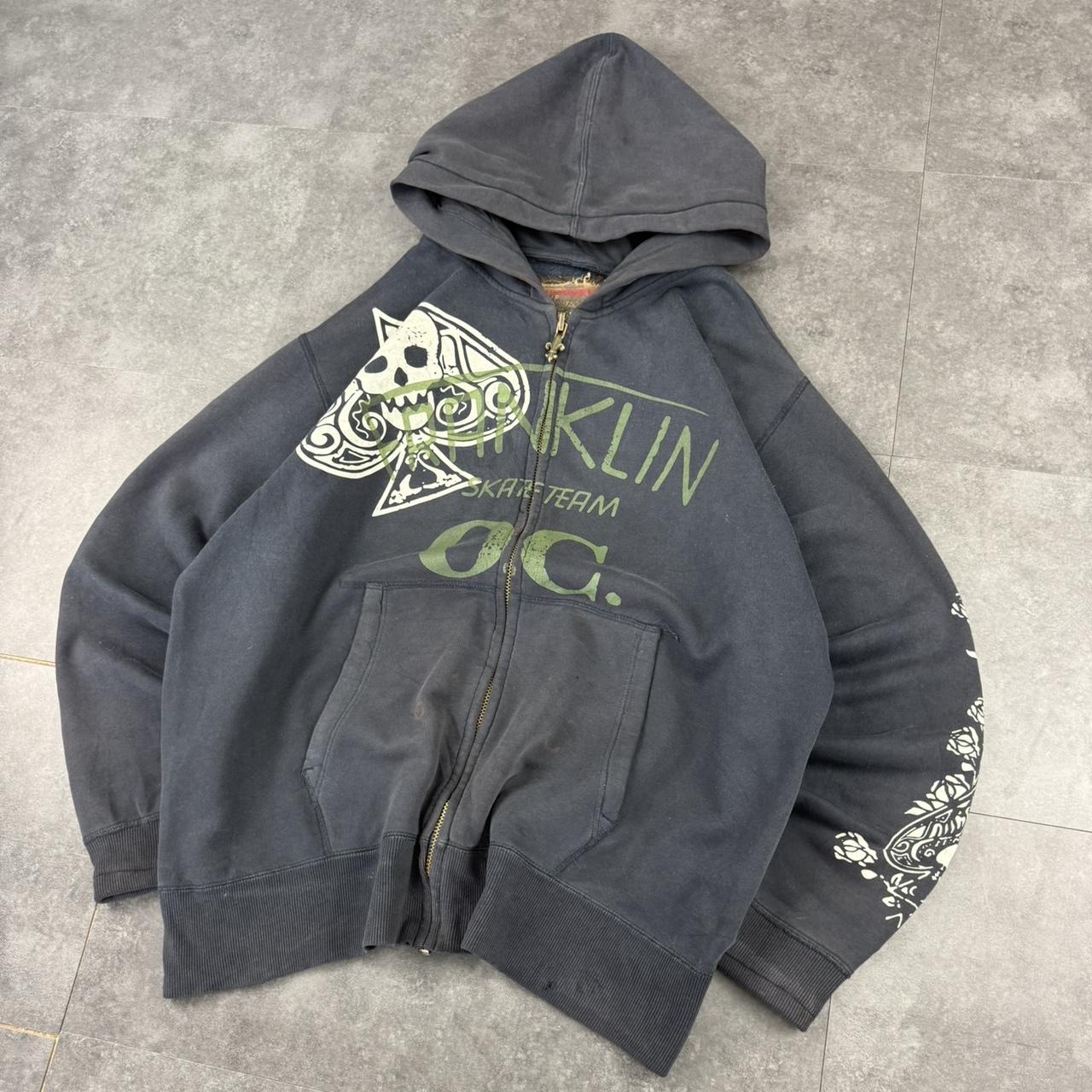 Rare Union Bay Vintage Y2K skate team spellout hoodie