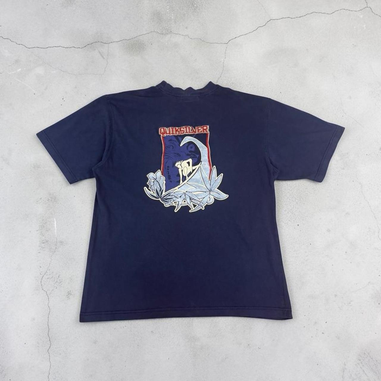 Quiksilver Vintage Y2K back print T-Shirt