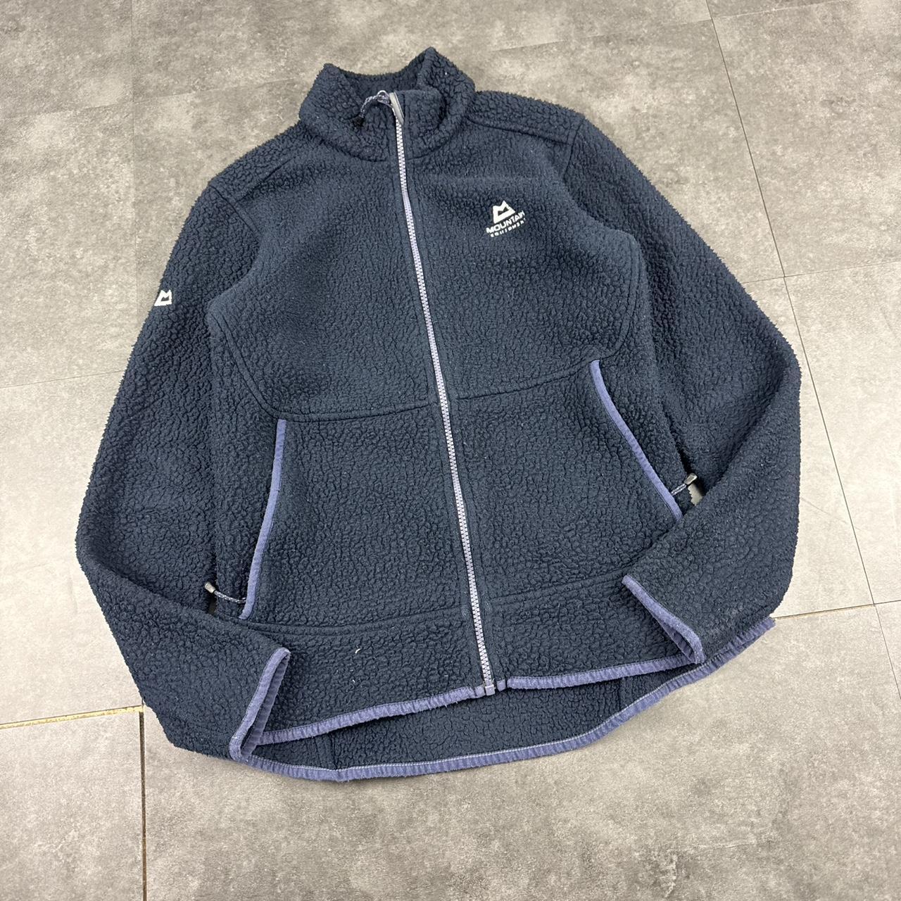 Vintage Mountain Equipment full Zip pile purple fleece
