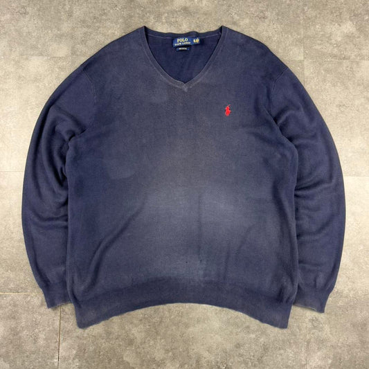 Polo Ralph Lauren 2000’s v neck knit jumper