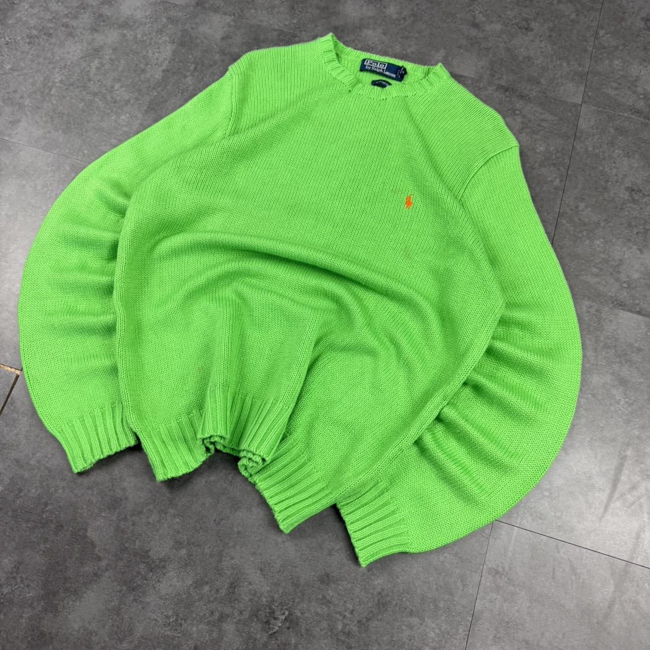 Polo Ralph Lauren 90s chunky knit heavyweight fisherman’s jumper
