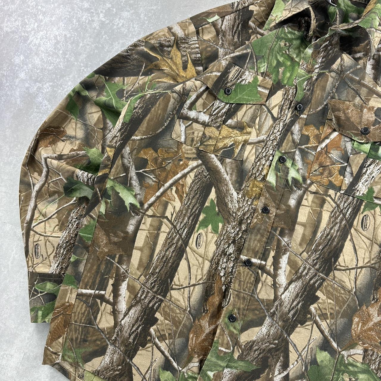 Realtree Ranger 2000s Shirt with camo pattern all over