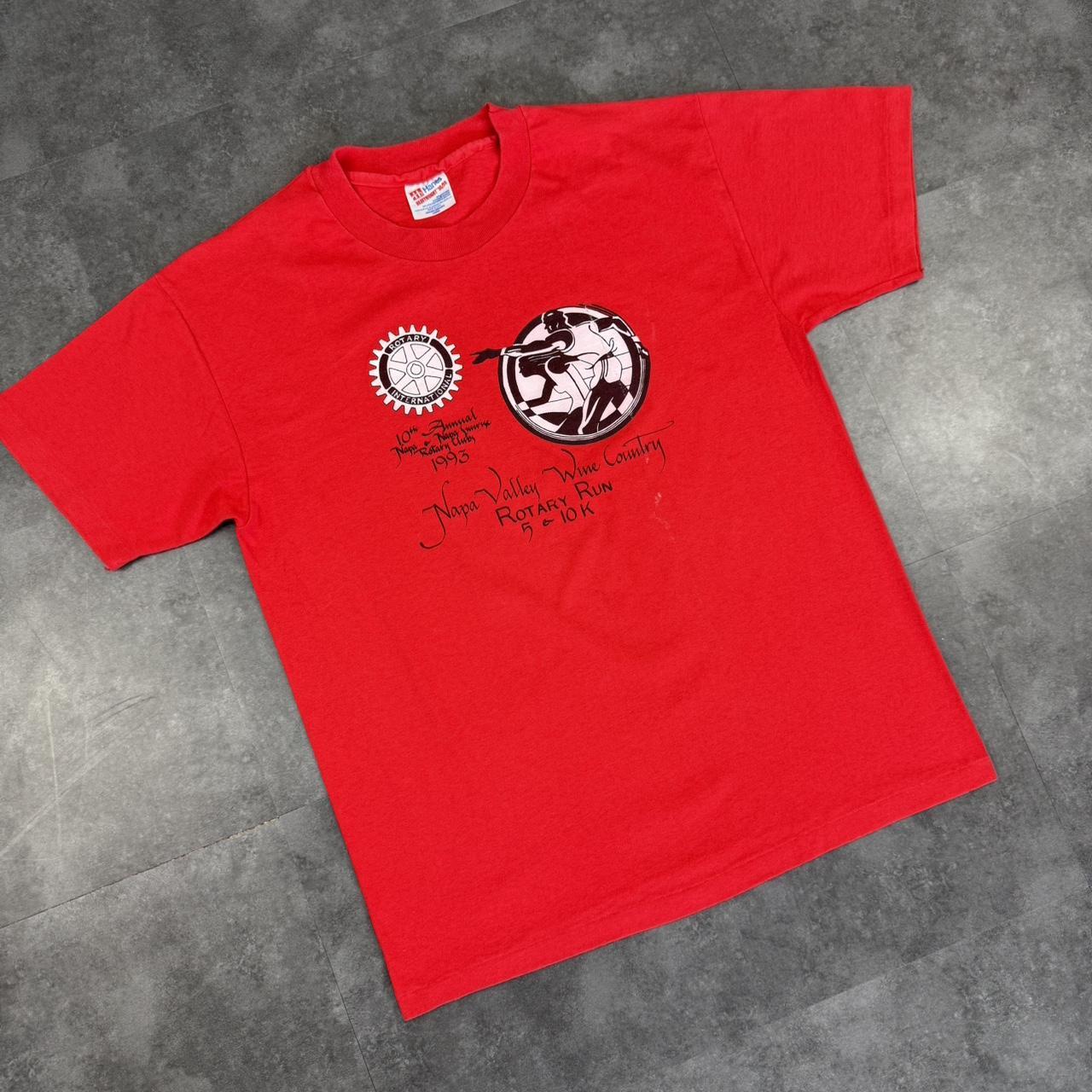 Hanes Beefy 90s Single Stitch Graphic print long sleeve T-Shirt