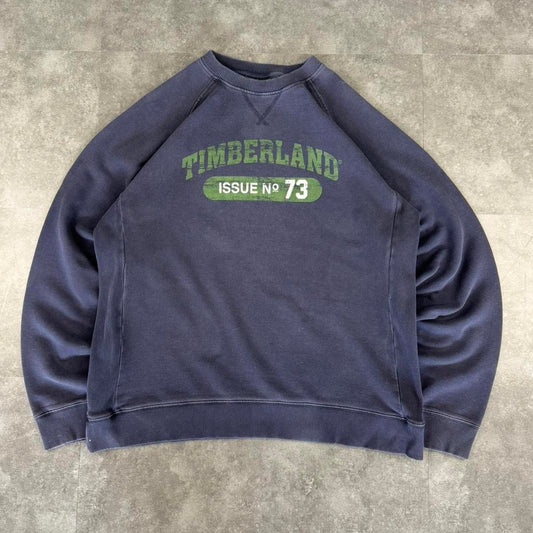 Timberland 2000s vintage Spellout print gorpcore outdoor Sweatshirt