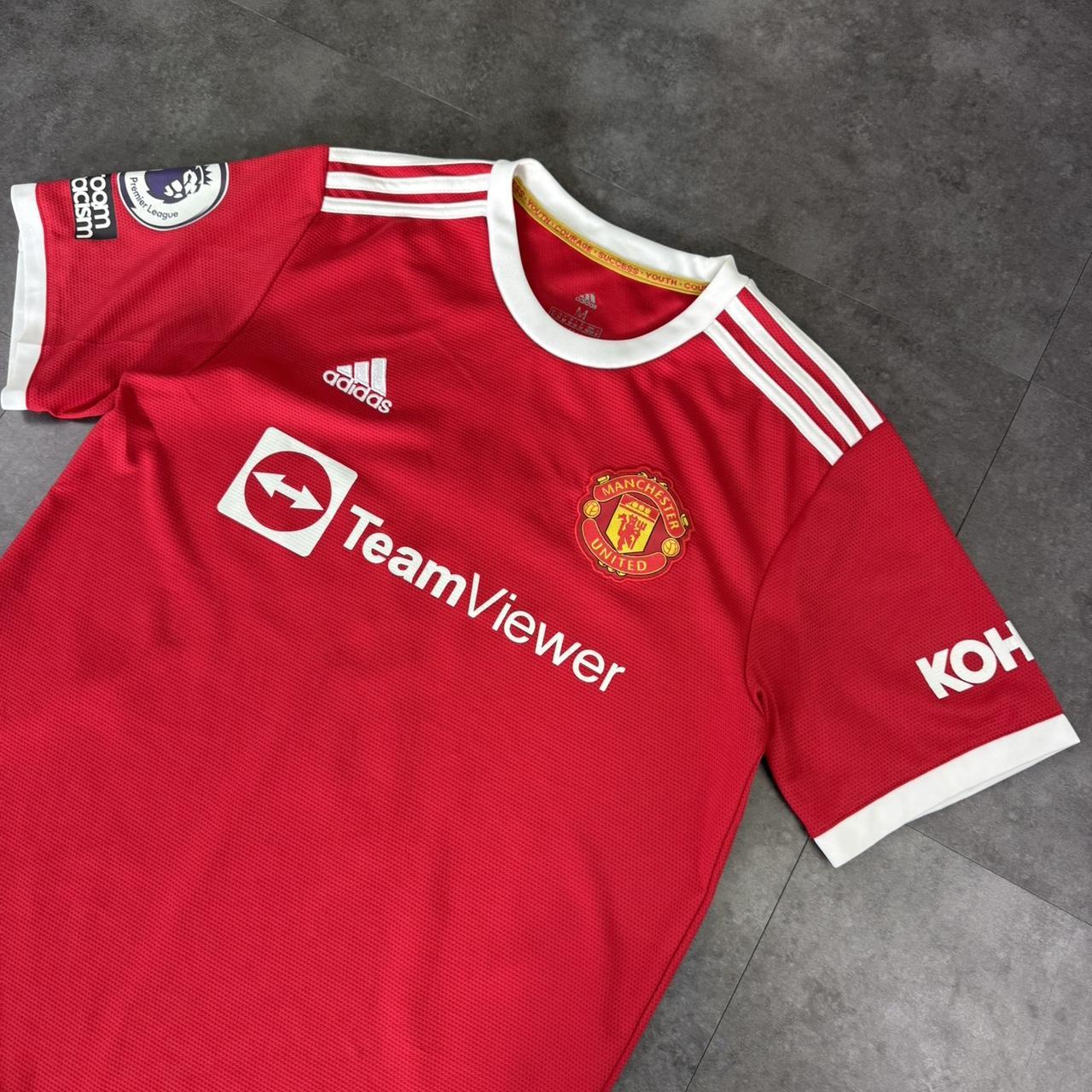 Manchester United Ronaldo 2021-22 home kit football jersey