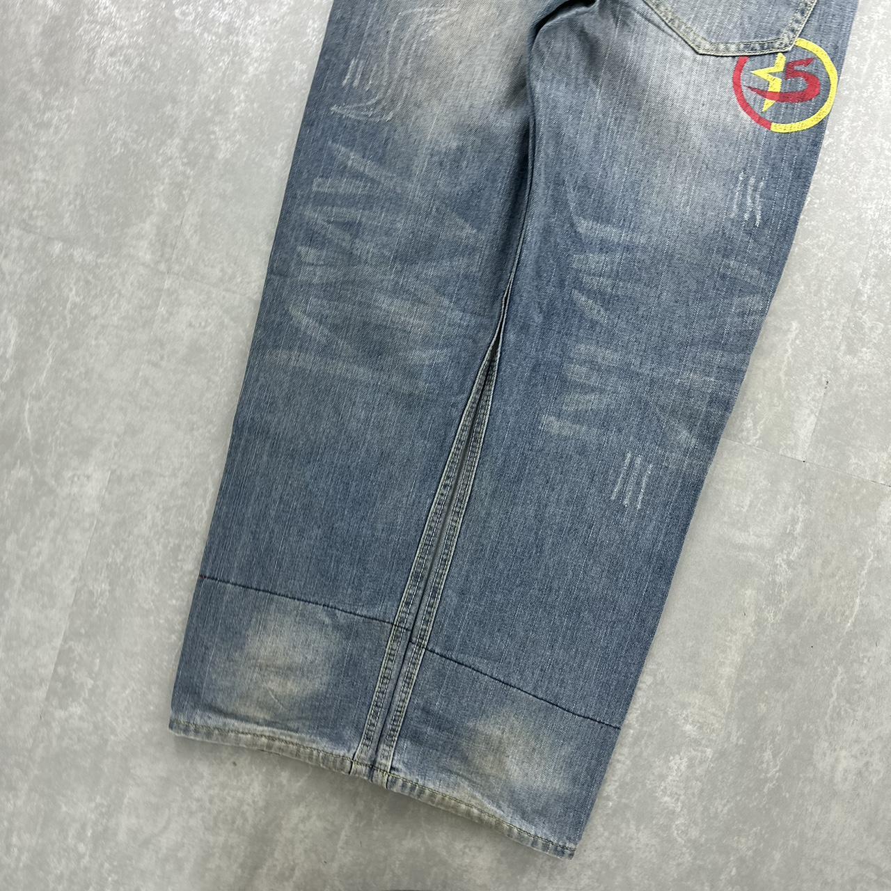 GRJ Denim jeans 2000s spellout carpenter skate jeans