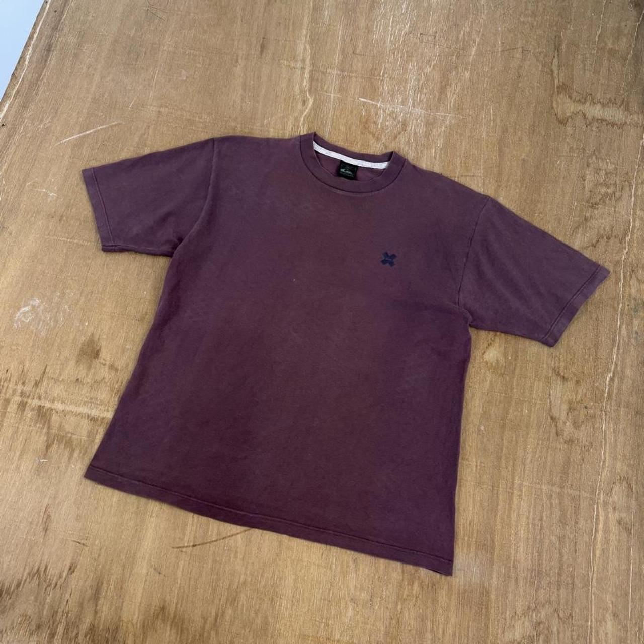 Quiksilver Surfwear burgundy Y2K T-Shirt