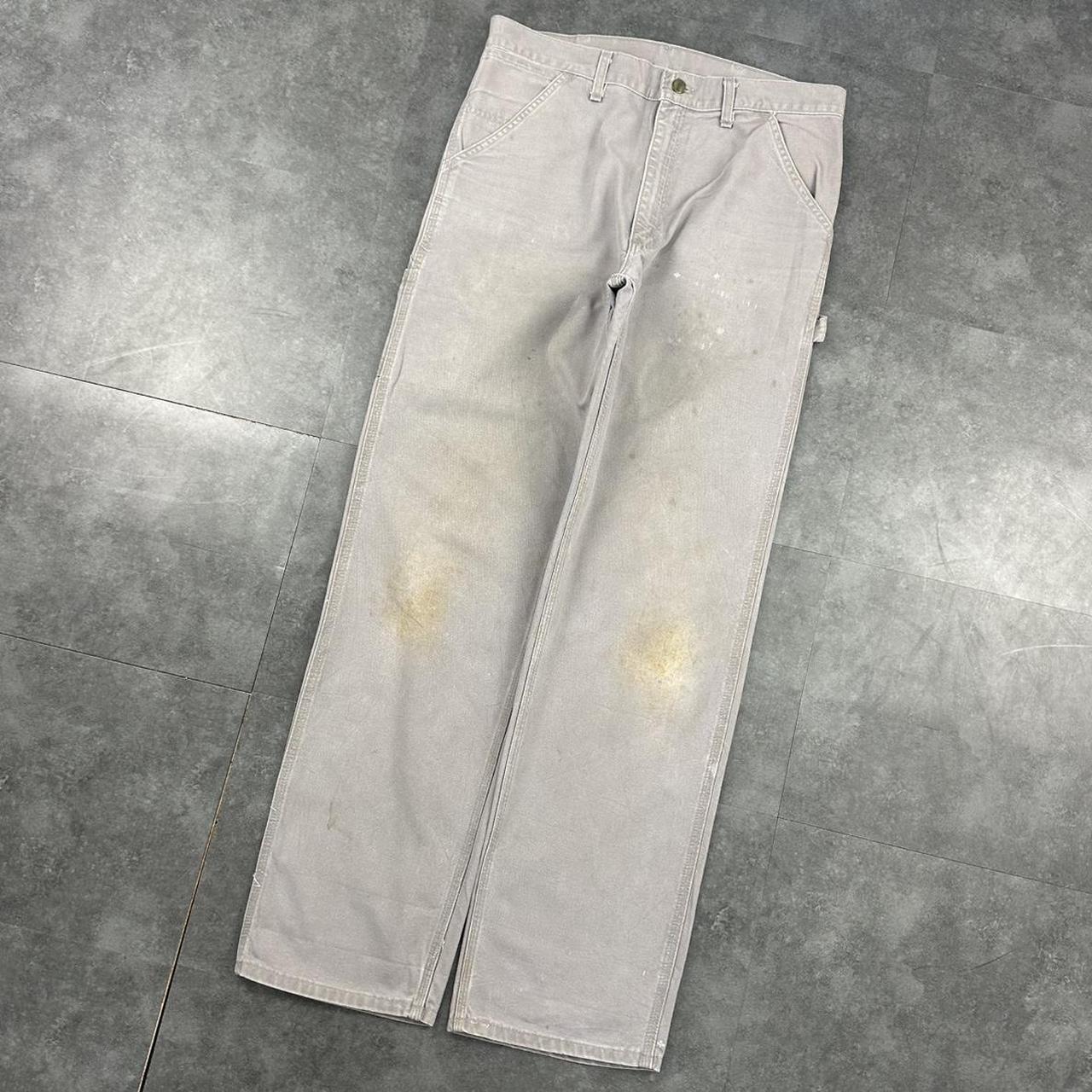 Carhartt 2000s dungare workwear comfort fit cargo trousers