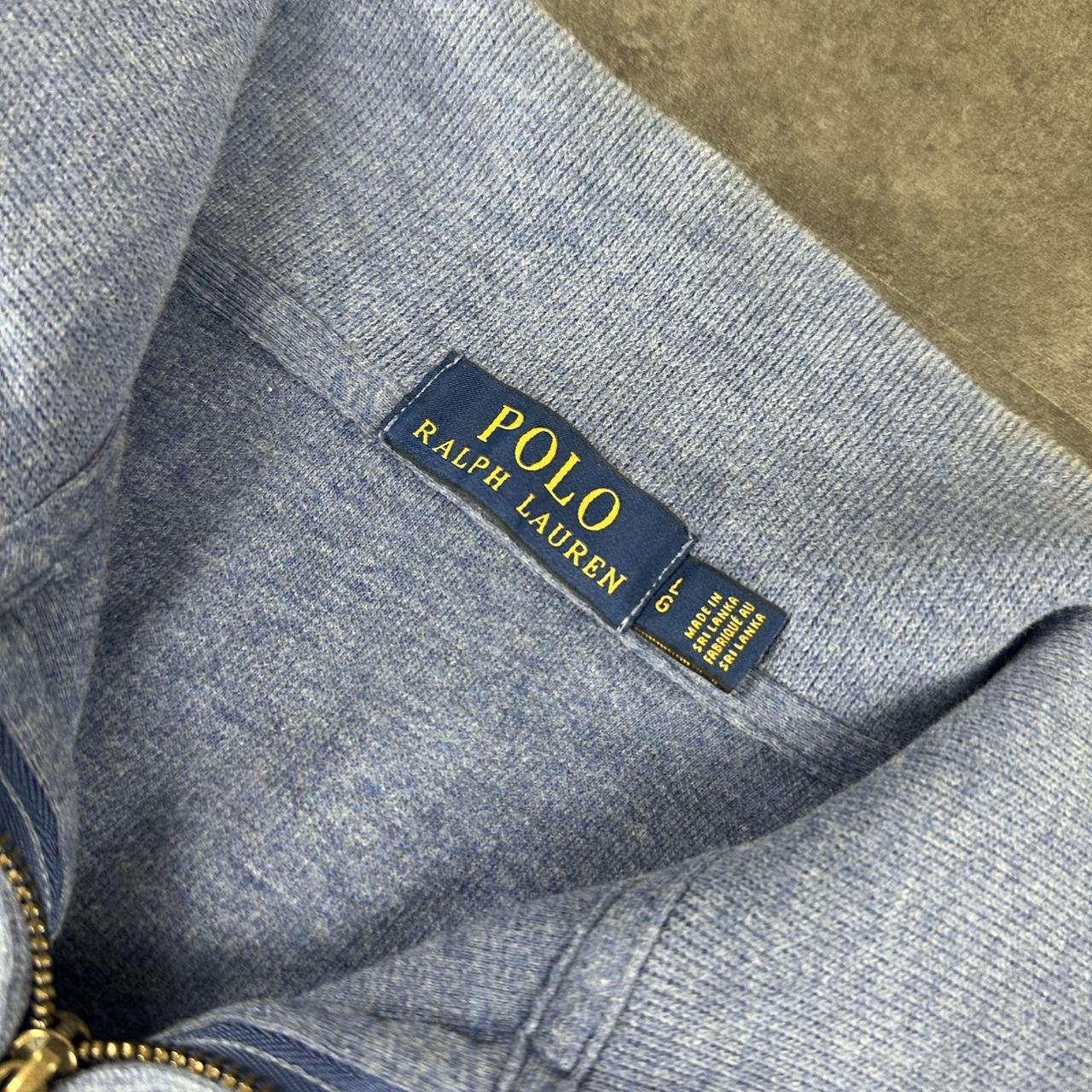 Polo Ralph Lauren 90s chunky knit pullover knit 1/4 zip jumper