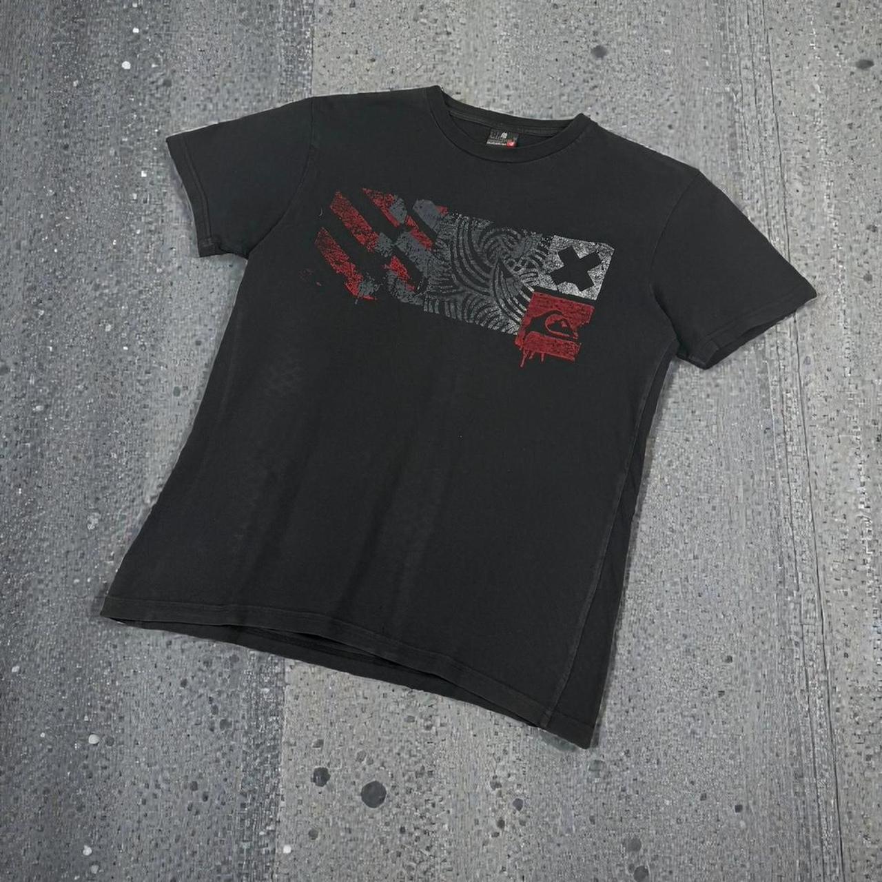 Quiksilver Vintage Y2K Surfwear logo box T-Shirt