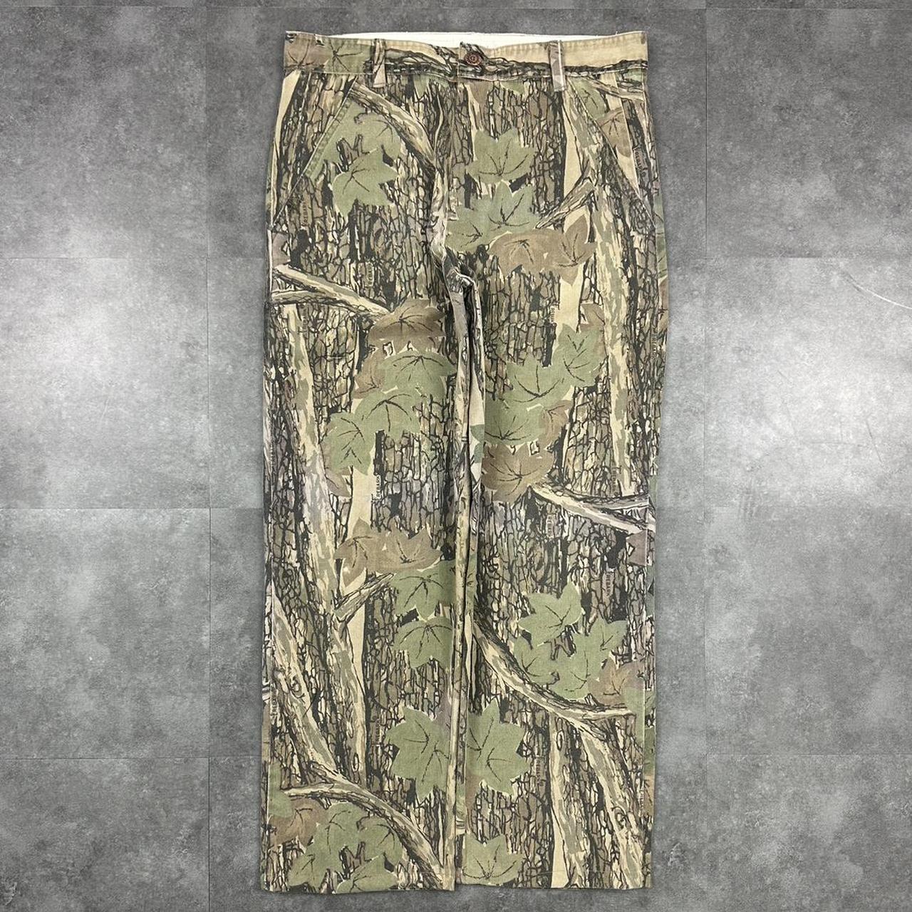 Realtree camo Mossy oak 2000s dungaree workwear cargo trousers