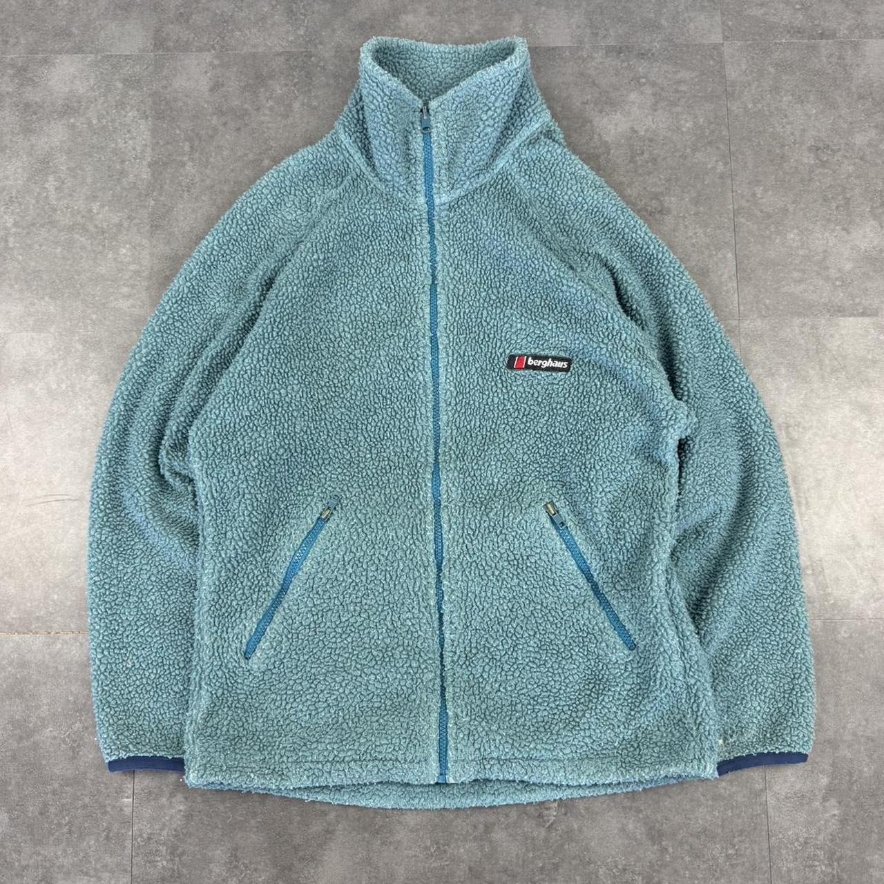Berghaus 2000s fleece pile zip Sherpa fleece