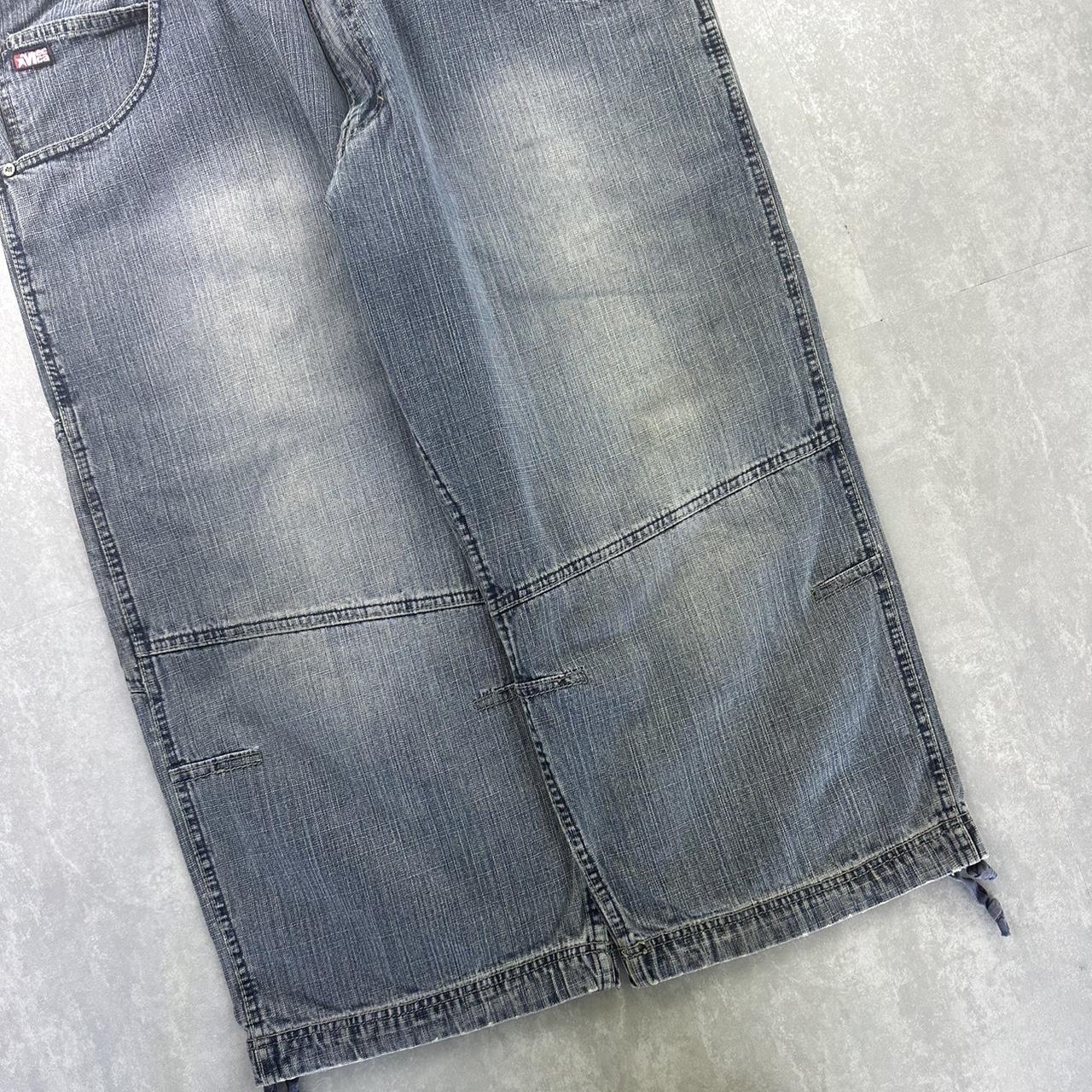 Mecca Japanese style 2000s spellout carpenter style jorts