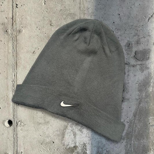 Nike 2000s vintage Surfwear Skater embroidered logo beanie hat