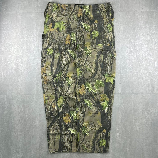 Realtree mossy oak camo 2000s dungaree workwear cargo trousers