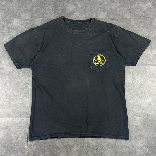 Salt life 90s printed graphic skull and hook logo T shirt