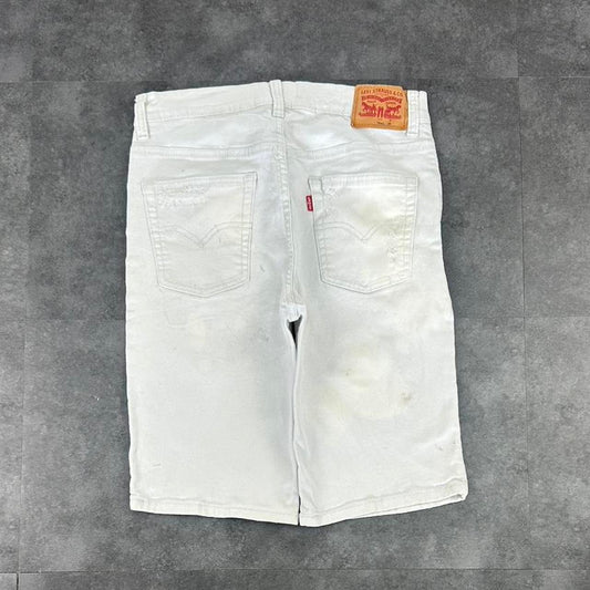 Levi’s 501 2000s dungaree workwear comfort fit denim shorts jorts