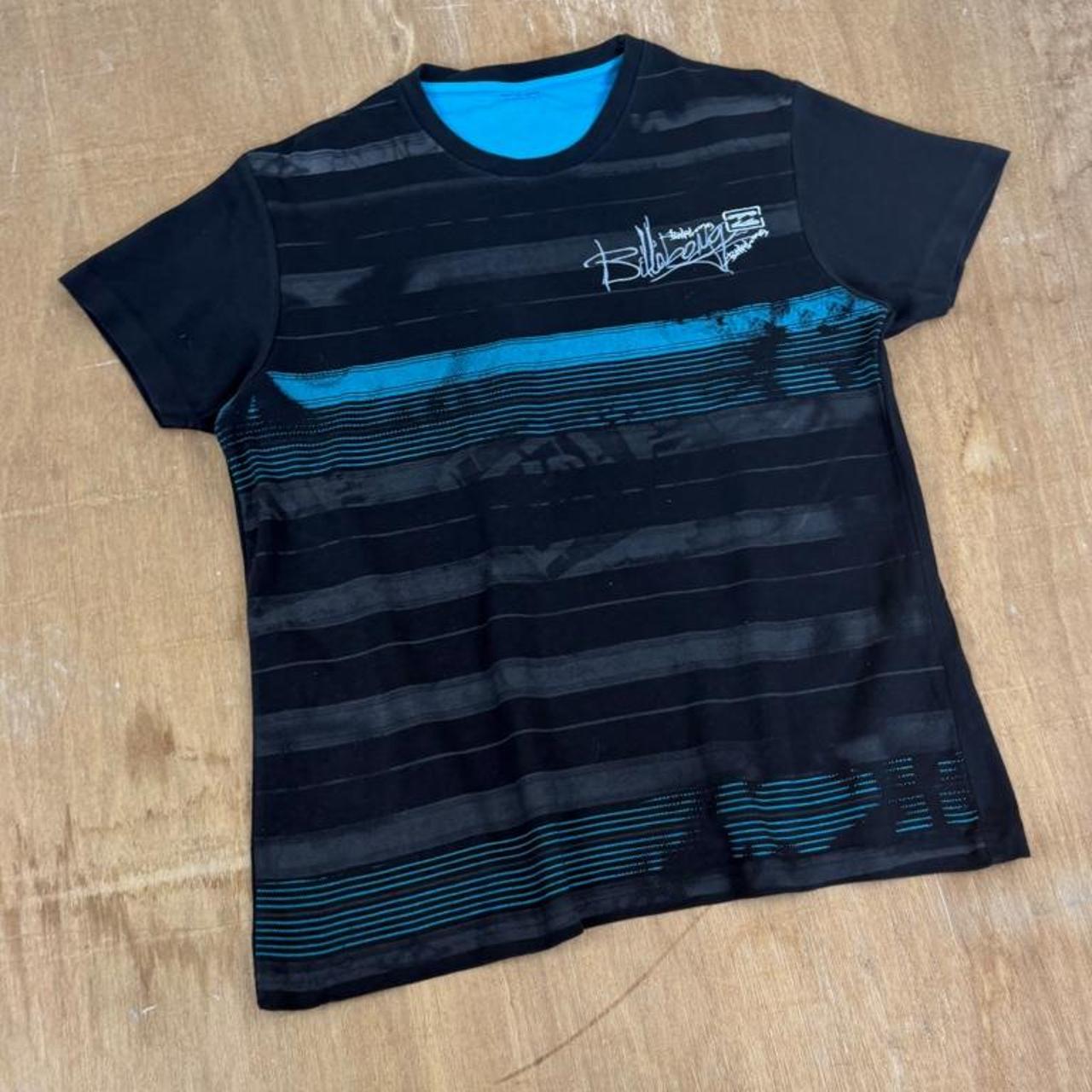 Billabong Surfwear blue and black Y2K T-Shirt