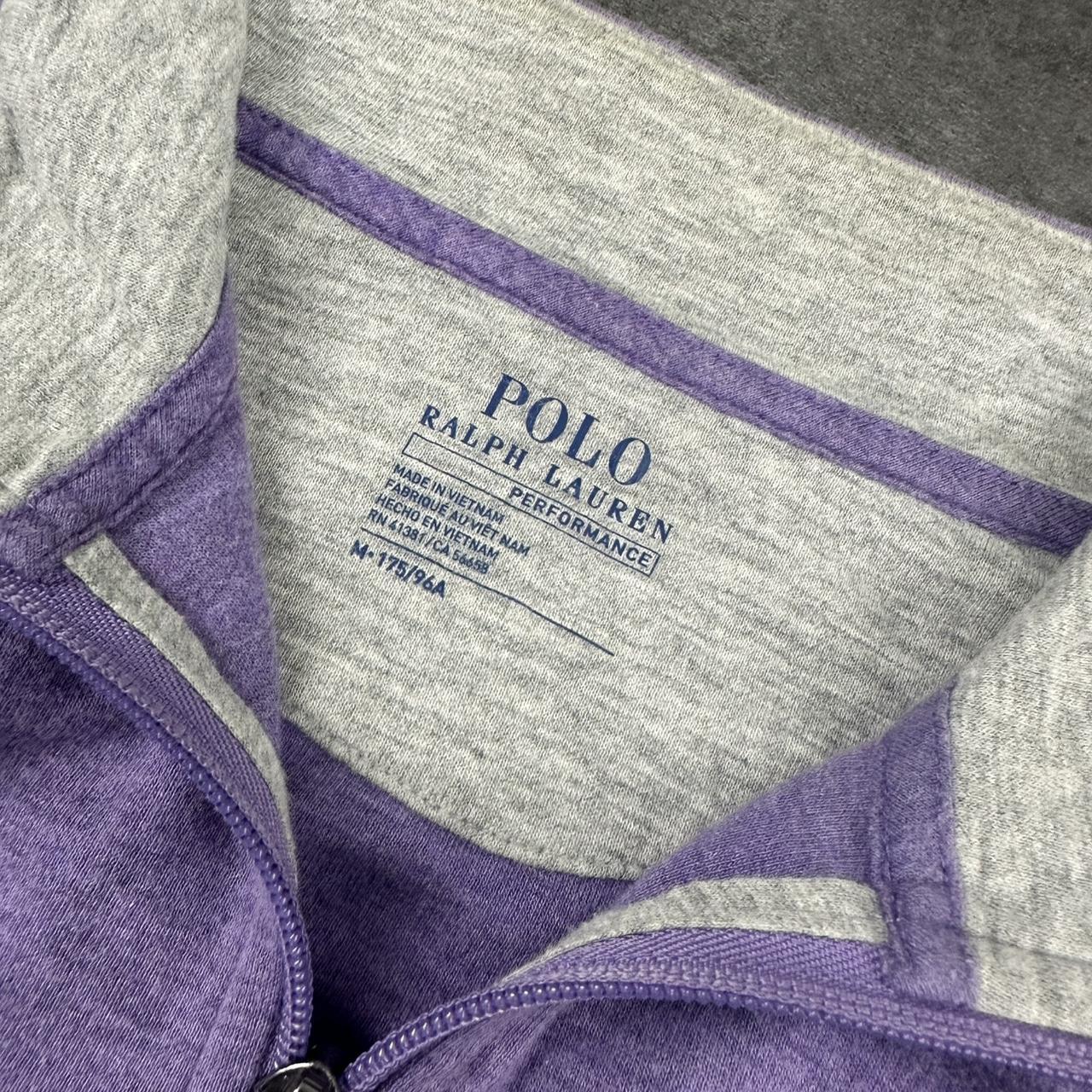 Polo Ralph Lauren Performance 90s chunky knit pullover knit 1/4 zip Sweatshirt