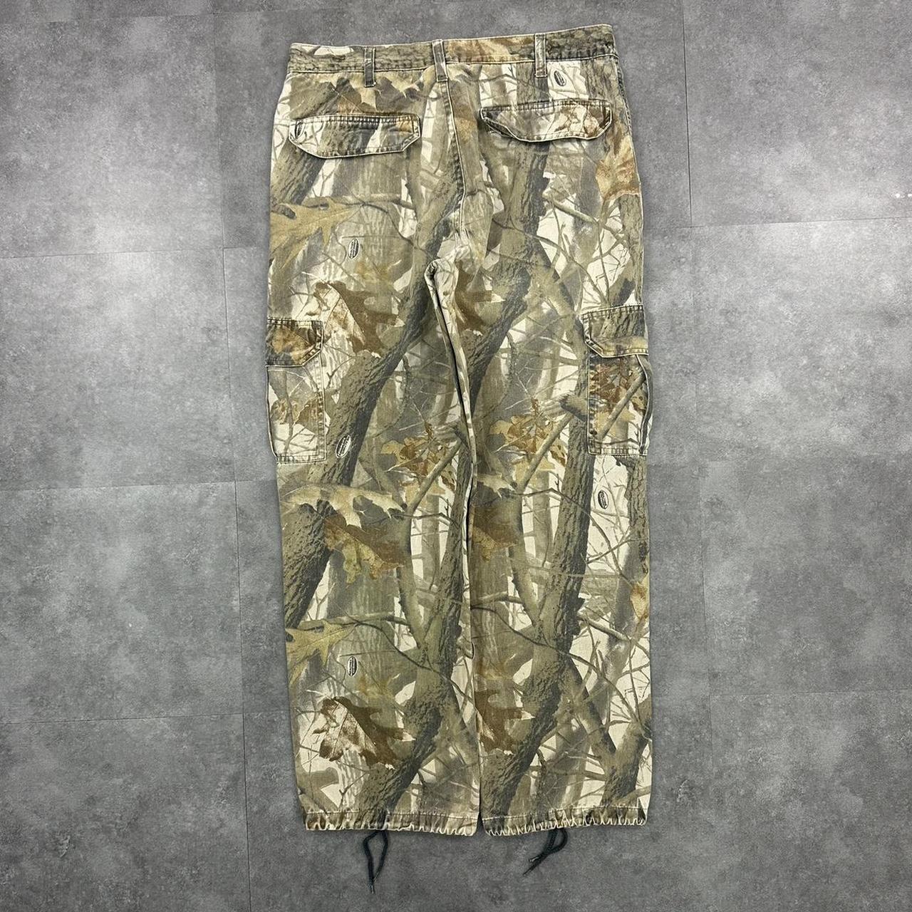 Realtree camo Mossy oak 2000s dungaree workwear cargo trousers