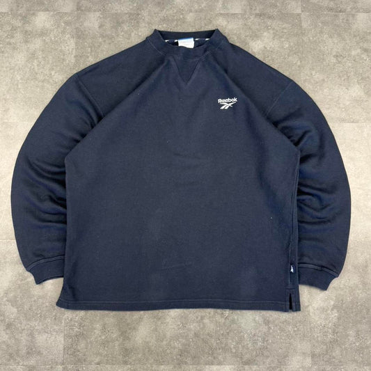 Vintage 2000s Reebok Spellout Mini logo Sweatshirt