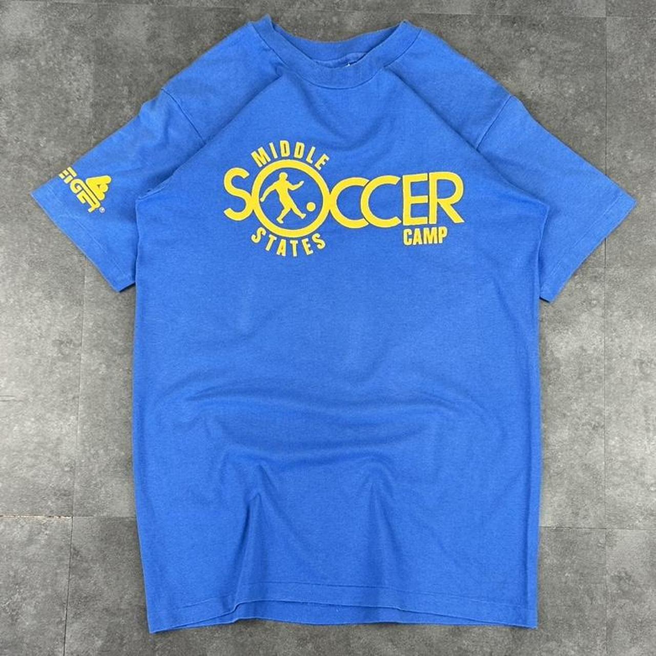 Hanes 2000s Soccer camp Print graphic T shirt