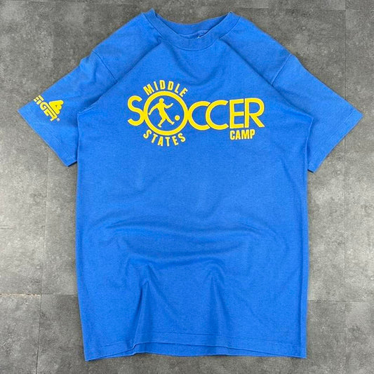 Hanes 2000s Soccer camp Print graphic T shirt
