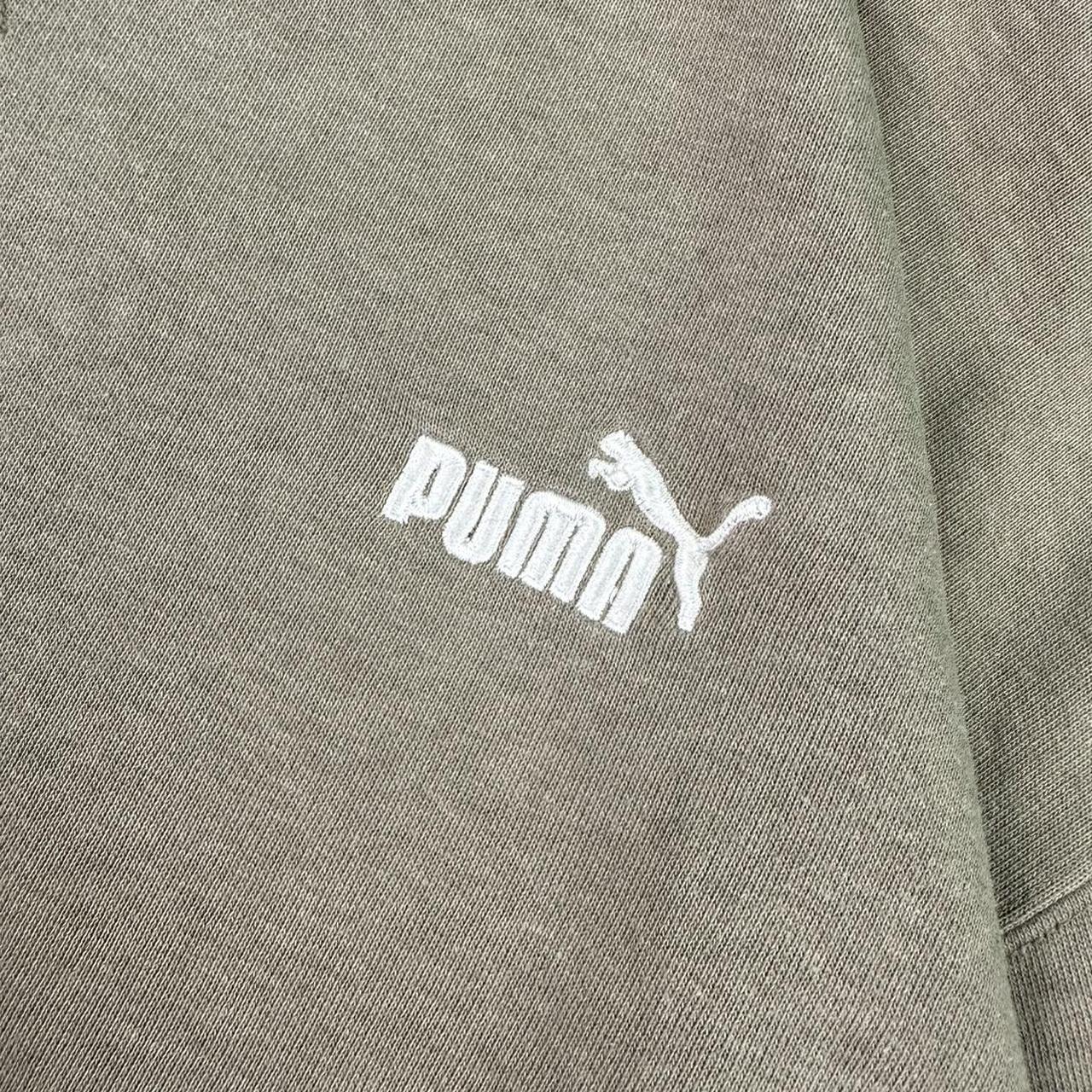 Puma 2000s vintage sportwear big Logo classic embroidered sweatshirt